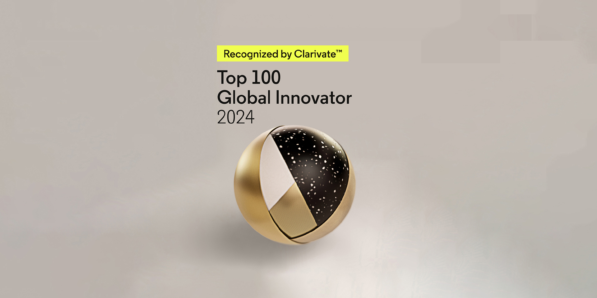 AUO Recognized as Top 100 Global Innovator 2024